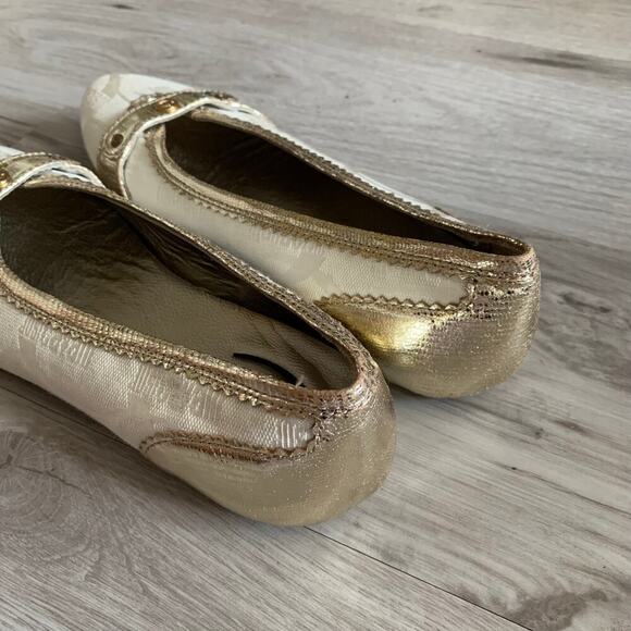Just Cavalli Logo Flats Size 7.5 - Picture 4 of 5